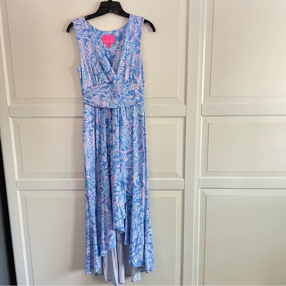 Lilly Pulitzer Moana Maxi Dress Size XS 26400 - Picture 2 of 10
